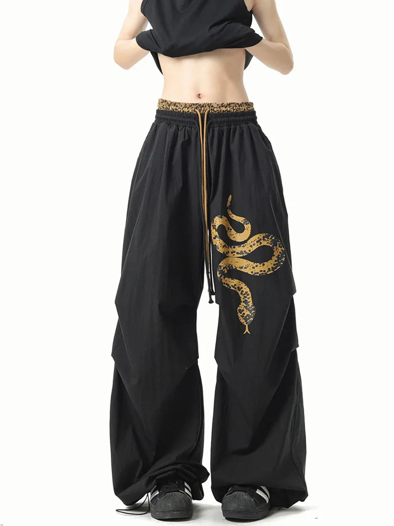Serpent Street Baggy Edgy Pants Shoptery
