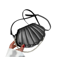 Mermaidcore Shine Shoulder Bag black Shoptery