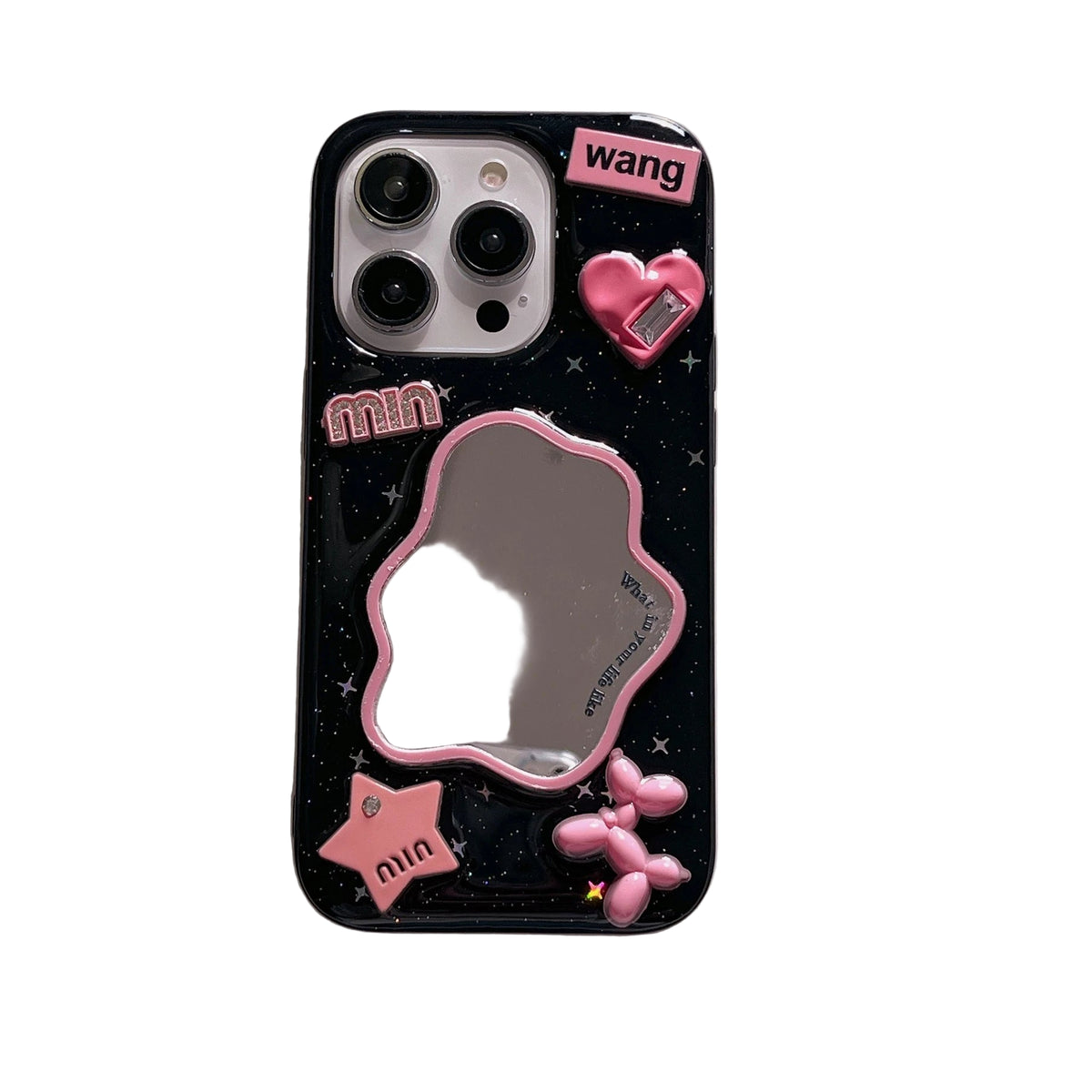 Mirror Star Balloon Y2k iPhone Case 1 Shoptery
