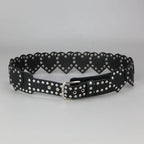 Belt – Punk Love for Stylish Looks black 105CM Shoptery