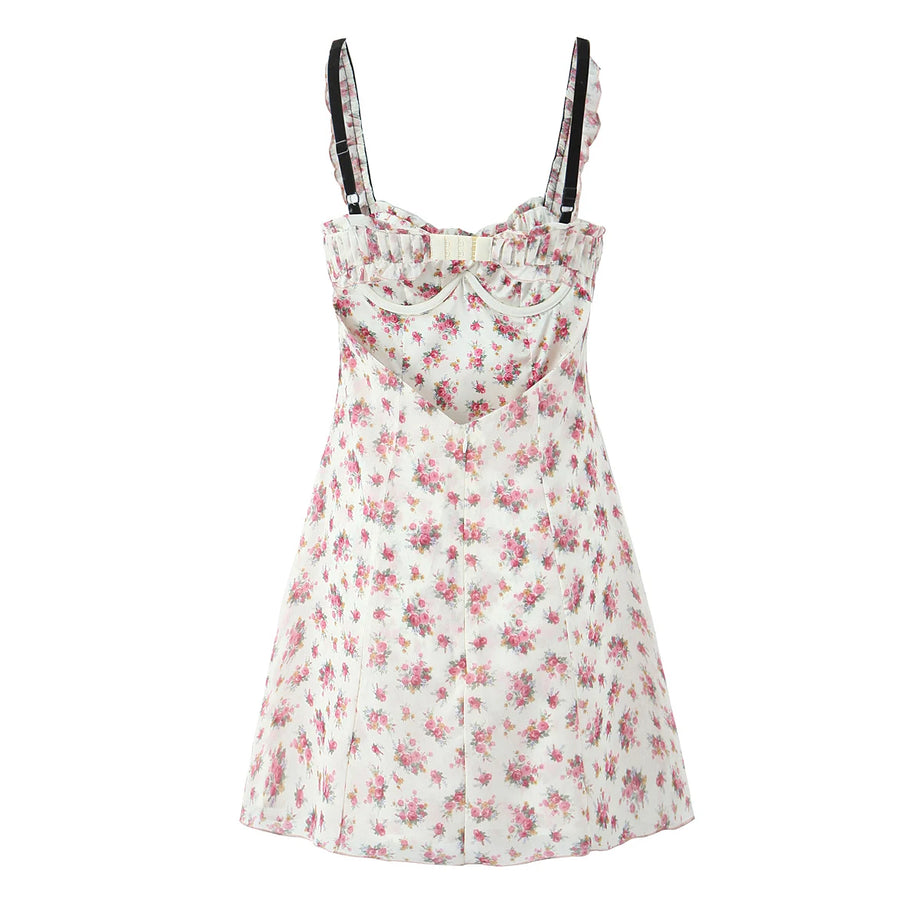 Coquette Ribbon Bloom Dress Shoptery