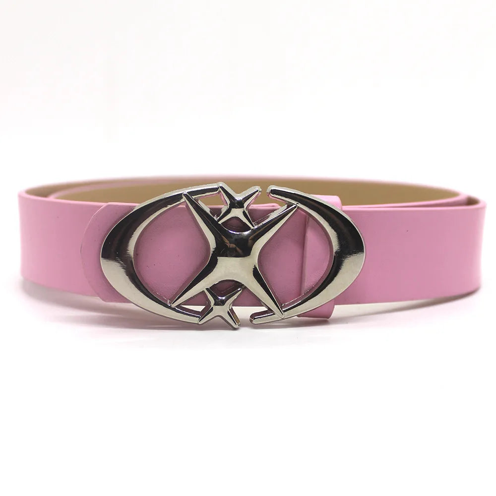 Cosmic Eclipse Statement Y2k Belt pink 105cm Shoptery