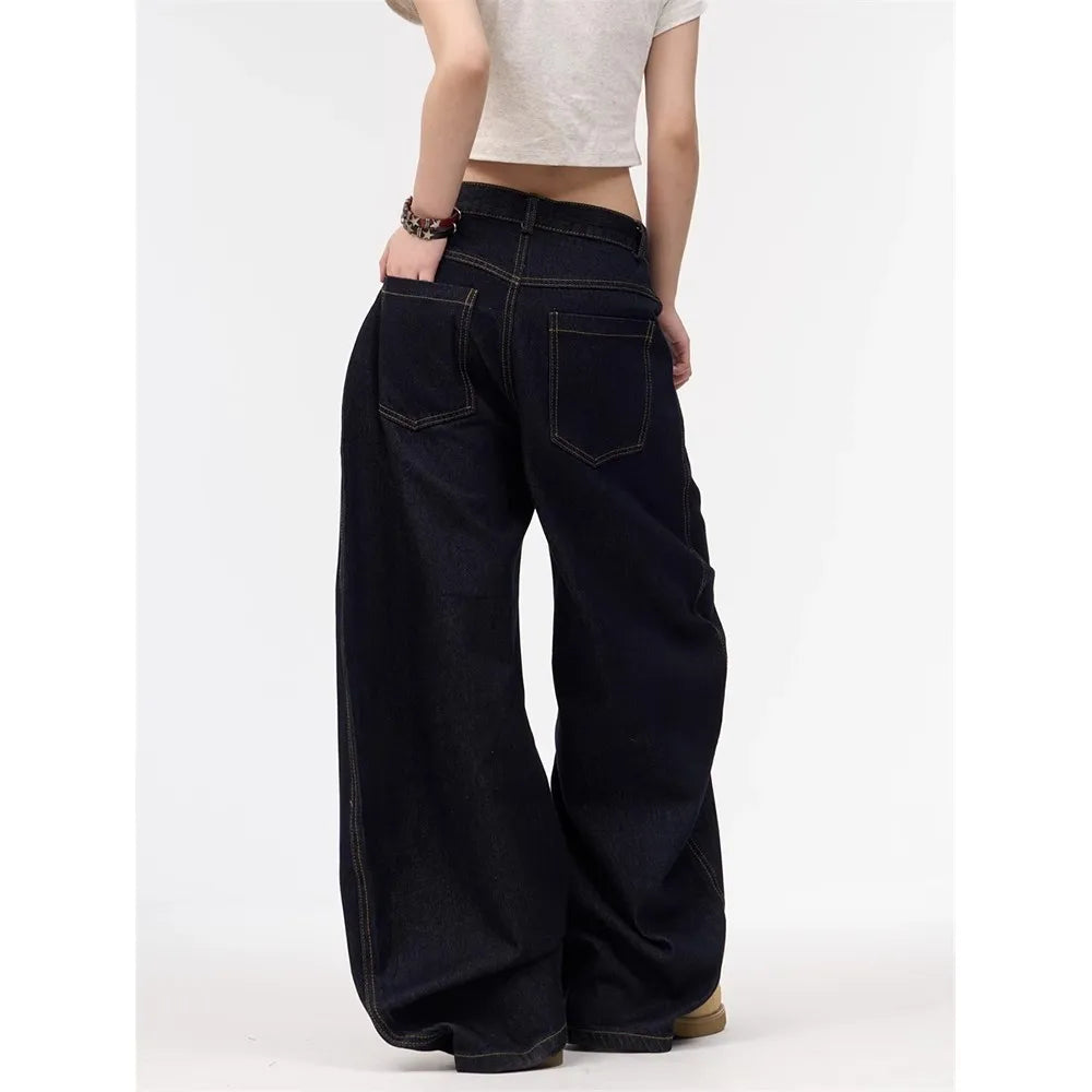 Jeans – Baggy Straight – High Waist Shoptery