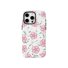 Pink Daisy Bloom Cute iPhone Case TYFL019 Shoptery