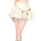 Skirt – Sanctum Chains for Street Style Apricot no chain Shoptery