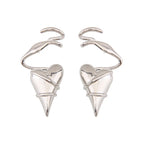 Pierced Love Drop Cute Earrings SILVER PLATED Shoptery