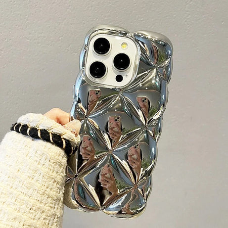 Starburst Silver iPhone Case Shoptery