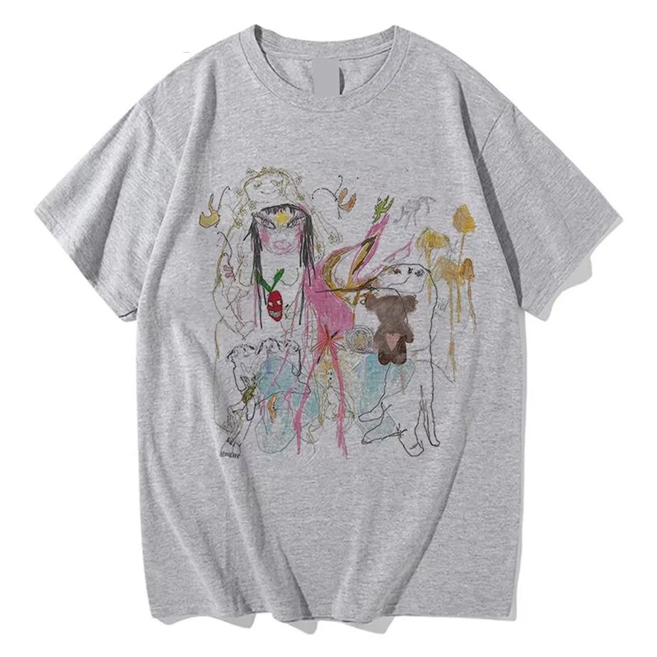 Dream Doodle Oversized T-Shirt 4-JCS Shoptery