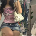 Jirai Kei True Love Rose Glitter Strapless Bandeau Crop Top Shoptery