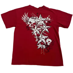 Rebel Stars Graphic Y2k T-Shirt 036 Shoptery