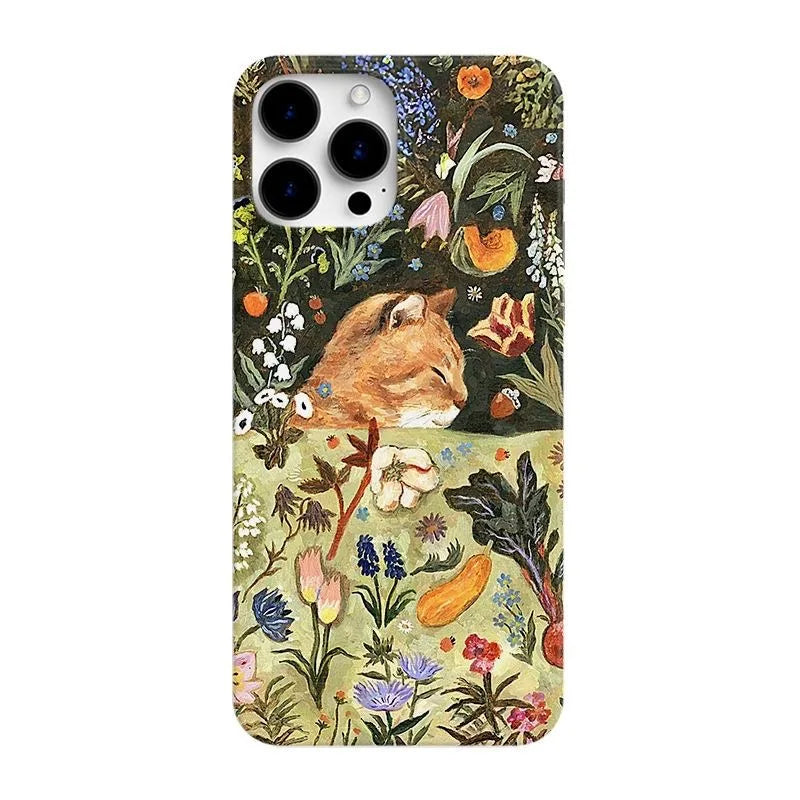 Botanical Slumber Aesthetic iPhone Case 1 Shoptery