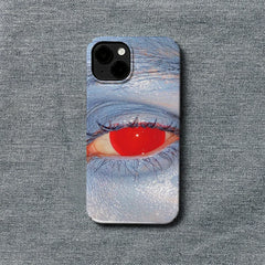 Red Eye Close-Up iPhone Case Shoptery