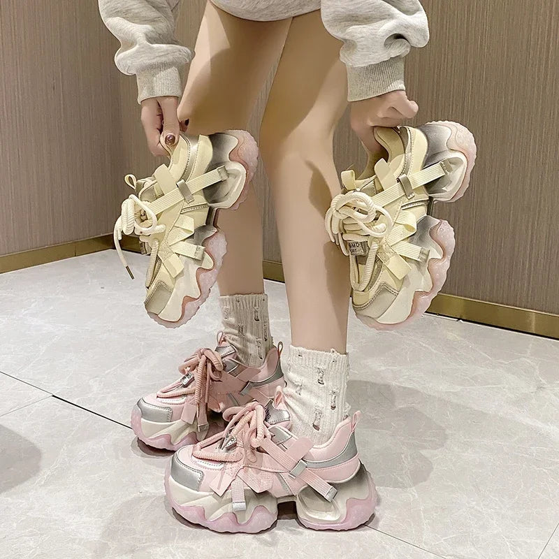 Cottoncore Velocity Sneakers Shoptery