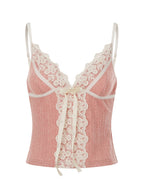 Top – Coquette Sage – Fashion Top Pink Shoptery