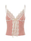 Top – Coquette Sage – Fashion Top Pink Shoptery