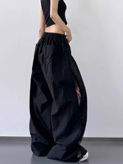 Angel Flow Lace Panel Alt Pants Shoptery