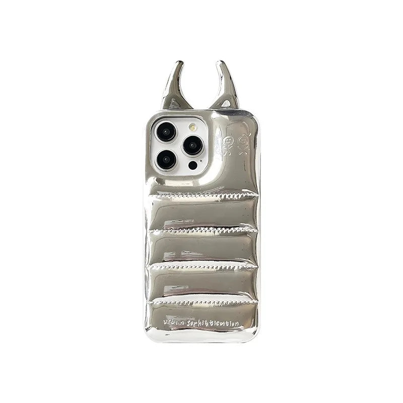 Case – Little Trouble – Stylish Cover Silver Shoptery