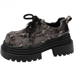 Industrial Stitch Combat Platform Alt Shoes Shoptery