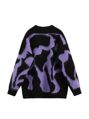 Abstract Dream Alt Edgy Oversized Sweater Shoptery