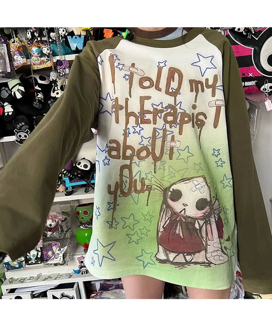 Alternative Art Doll Top - Shirts & Tops