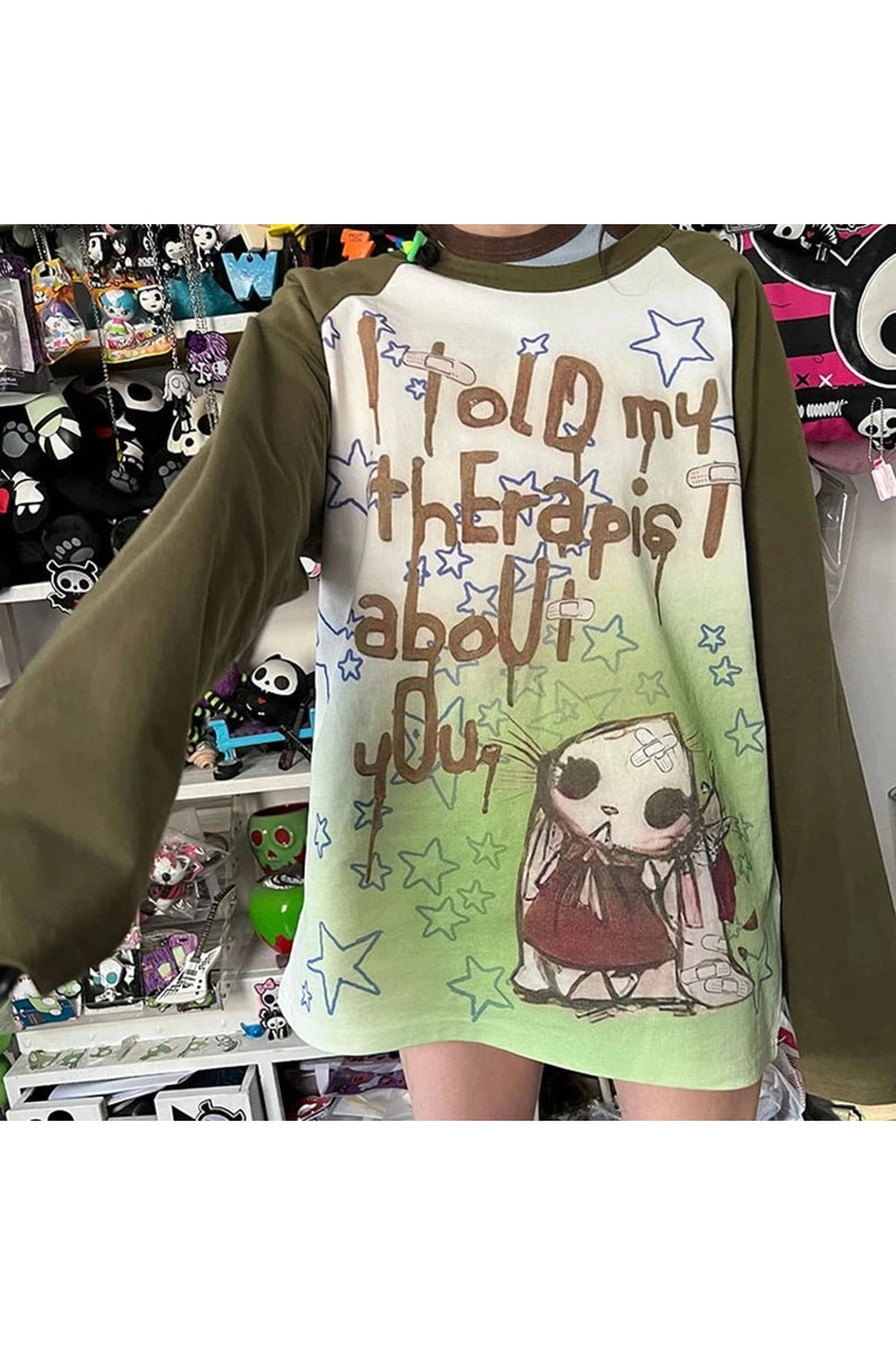 Alternative Art Doll Top - Shirts & Tops