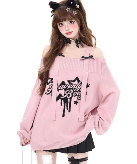 Angelic Rebel Sweater - Sweaters