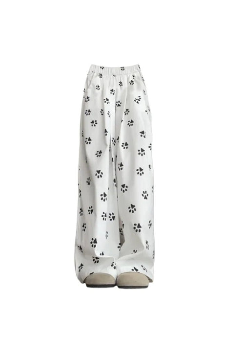 Animal Print Cozy Lounge Pants - Pants