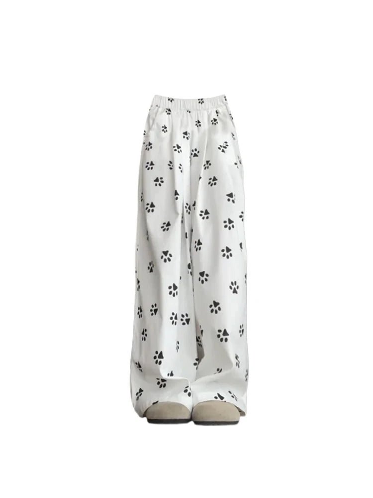 Animal Print Cozy Lounge Pants - Pants