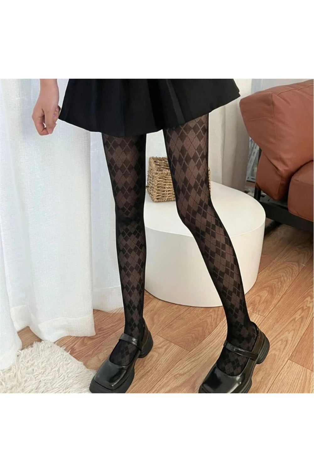 Coquette Argyle Elegance Tights Shoptery