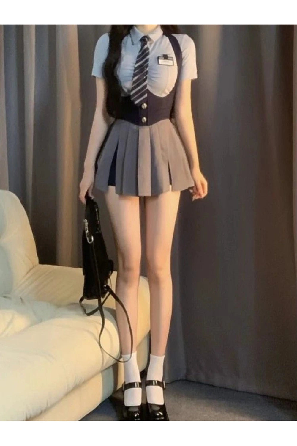 Autumn College Uniform Set Shirt Shoptery