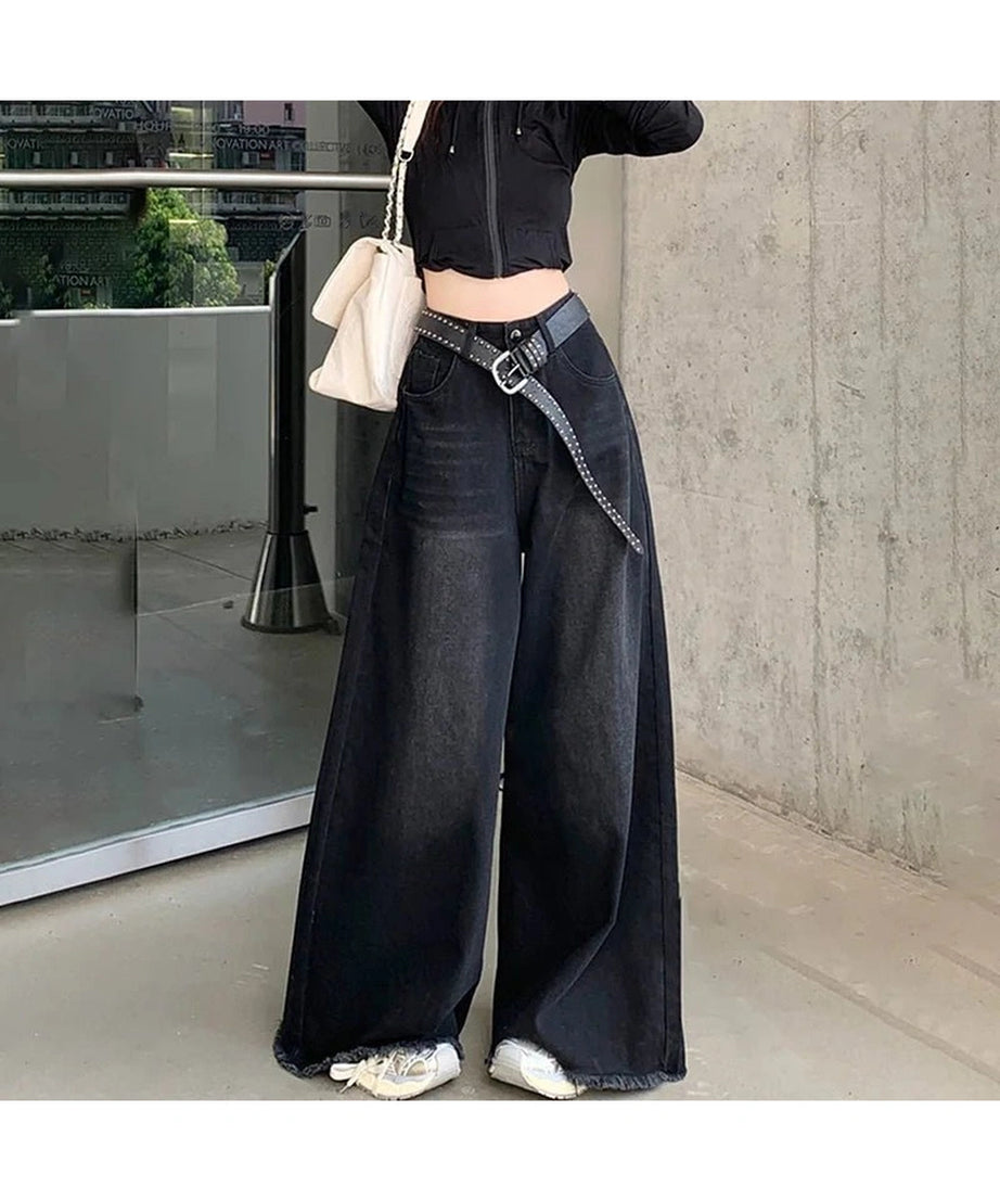 Baggy Fried Wide - Leg Jeans - flare jeans