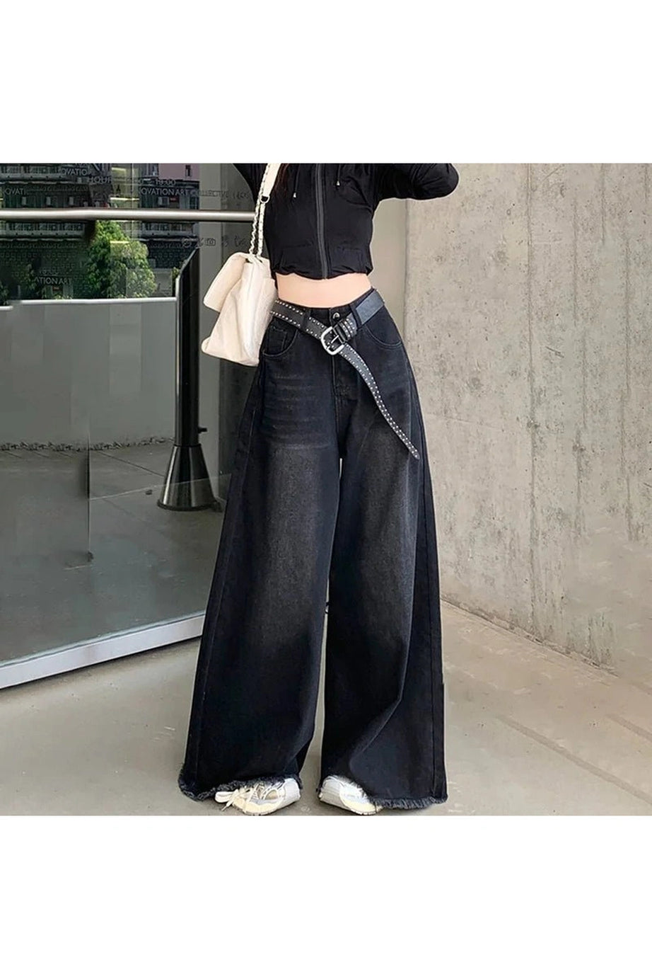 Baggy Fried Wide - Leg Jeans - flare jeans