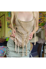 Aesthetic Ballet Core Halter Top Shoptery