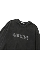 Bell Witch Alt Goth Long Sleeve Sweatshirt Shoptery