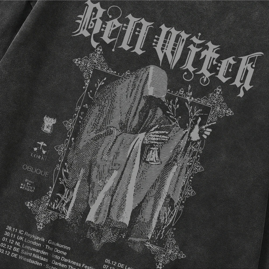 Bell Witch Alt Goth Long Sleeve Sweatshirt Shoptery