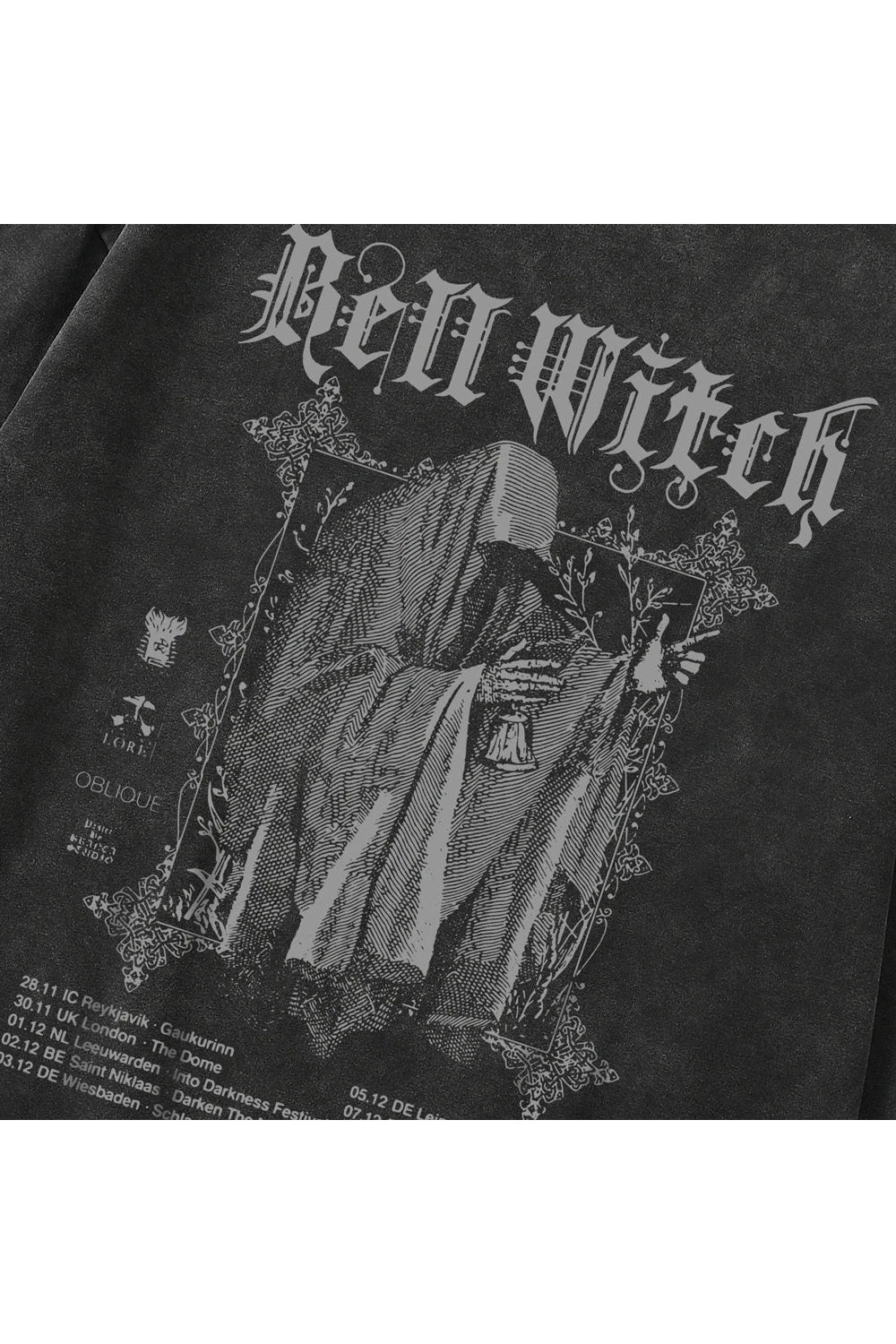 Bell Witch Alt Goth Long Sleeve Sweatshirt Shoptery
