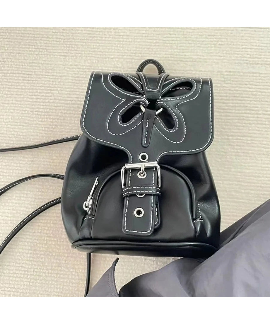 Black Butterfly Mini Backpack - Backpacks