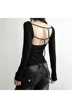 Top – Aesthetic Black – Curated Look – Casual Top Shoptery