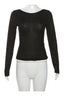 Top – Aesthetic Black – Curated Look – Casual Top black Shoptery