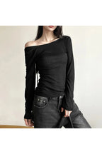 Top – Aesthetic Black – Curated Look – Casual Top Shoptery