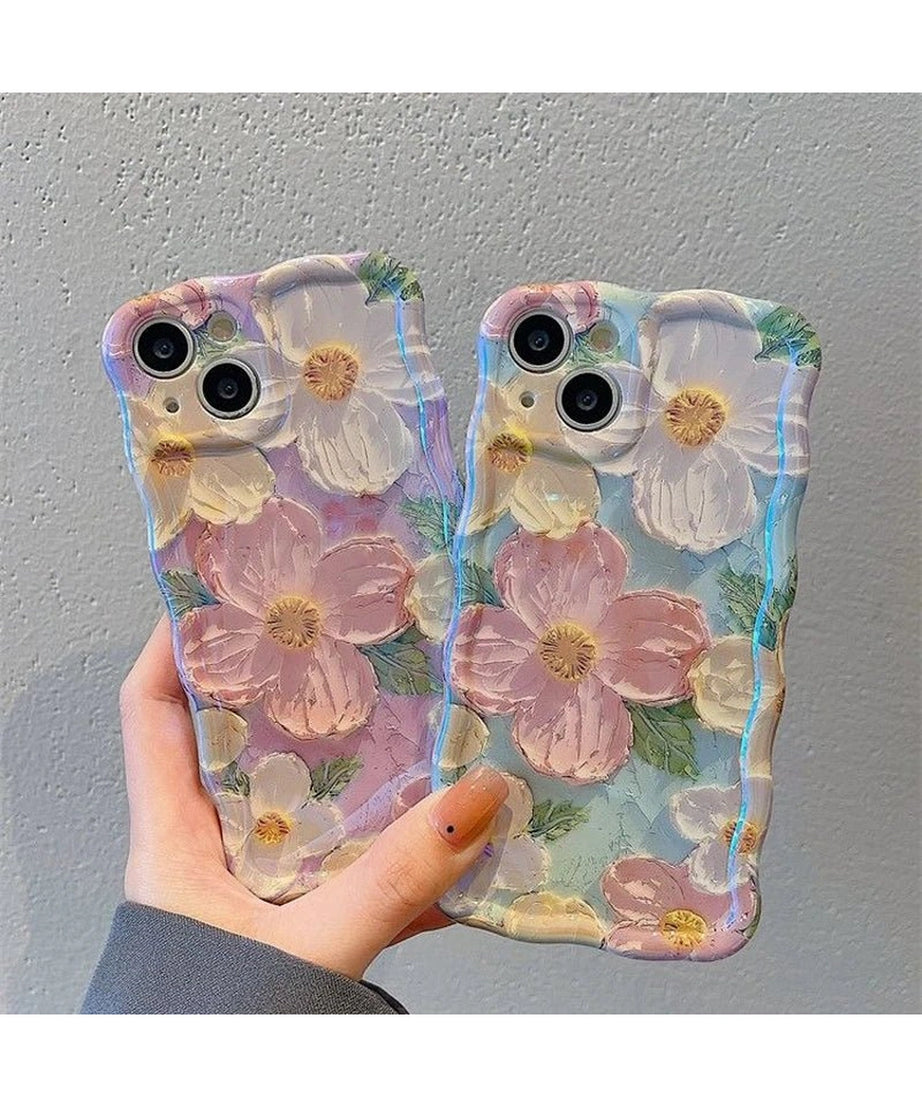 Blue Flower Phone Case - iPhone Cases