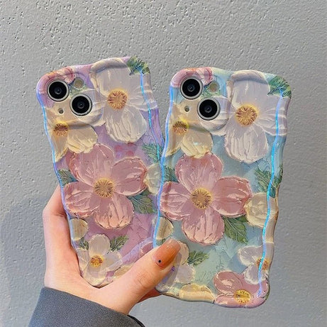 Blue Flower Phone Case - iPhone Cases