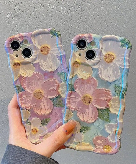 Blue Flower Phone Case - iPhone Cases