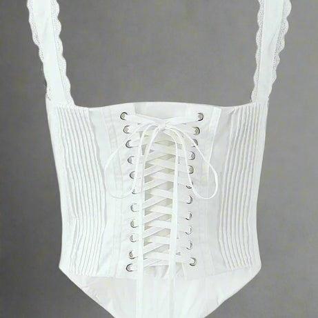 Bow Tied Cropped Top Shoptery