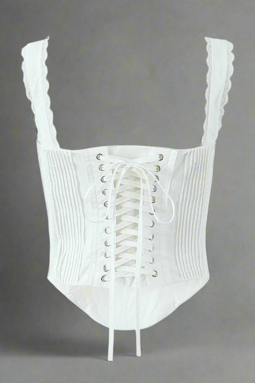 Bow Tied Cropped Top Shoptery