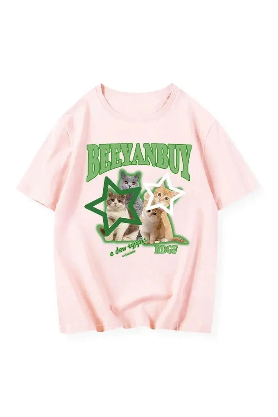 Bright Cat Star T - Shirt - T - Shirts