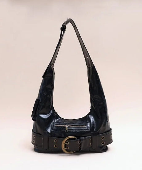 Buckle Up Punk Shoulder Bag - 