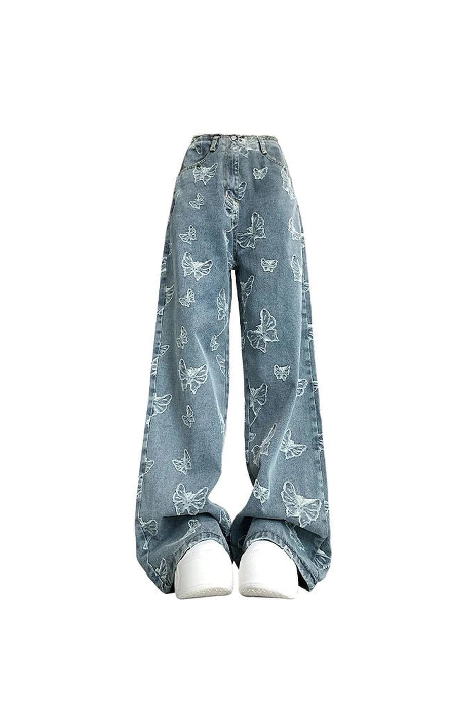 Butterfly Dream Wide - Leg Jeans - Jeans