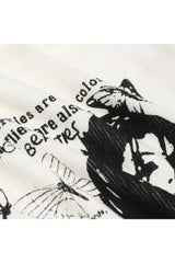 Butterfly Alt Graphic Top Shoptery