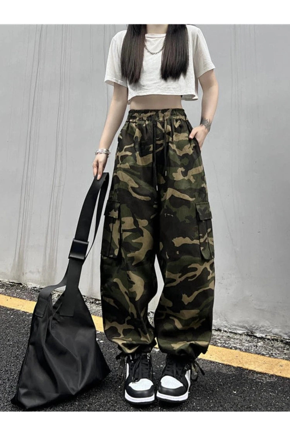 Camouflage Cargo Summer Pants Shoptery